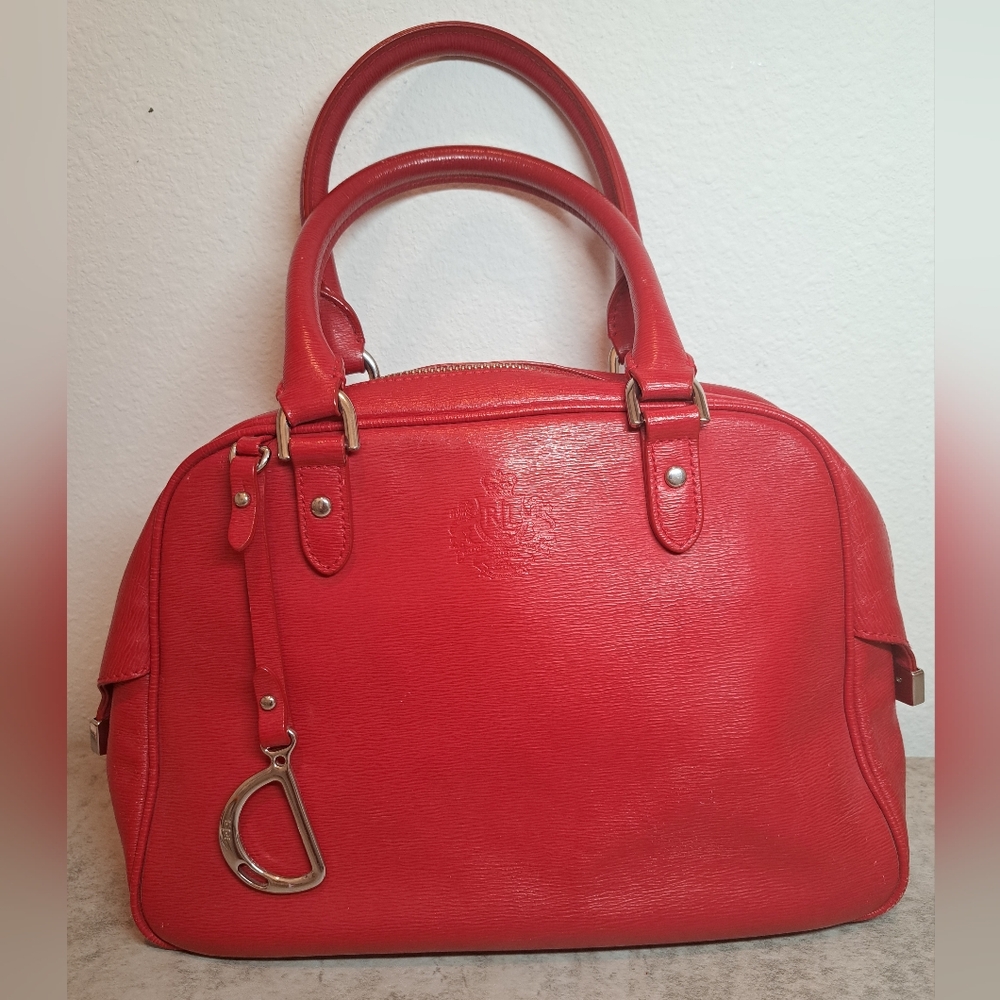 COPY - Ralph Lauren red handbag